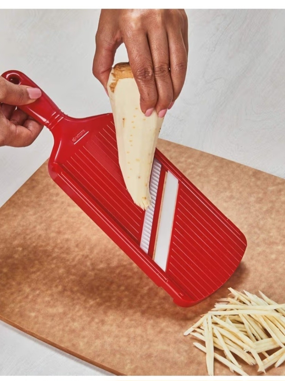 Kyocera Ceramics Julienne Vegetable Slicer Red New